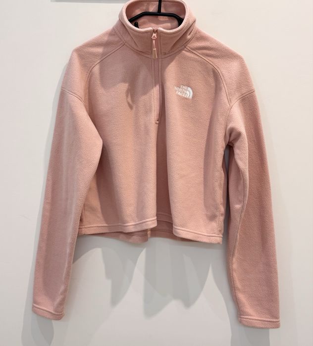 Оригінальна фліска the north face в красивому пудровому кольорі