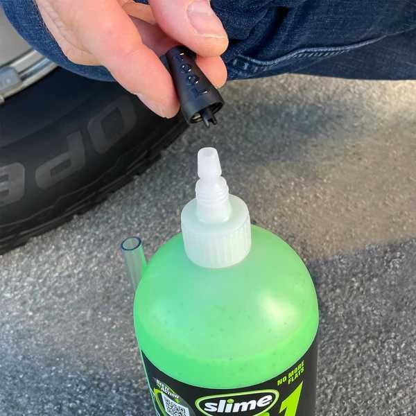 Герметик для камер та безкамерок Slime Premium 2-in-1, 946 мл