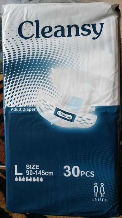 Памперси Cleansy L ,Ортез, гелева, подушка Eg