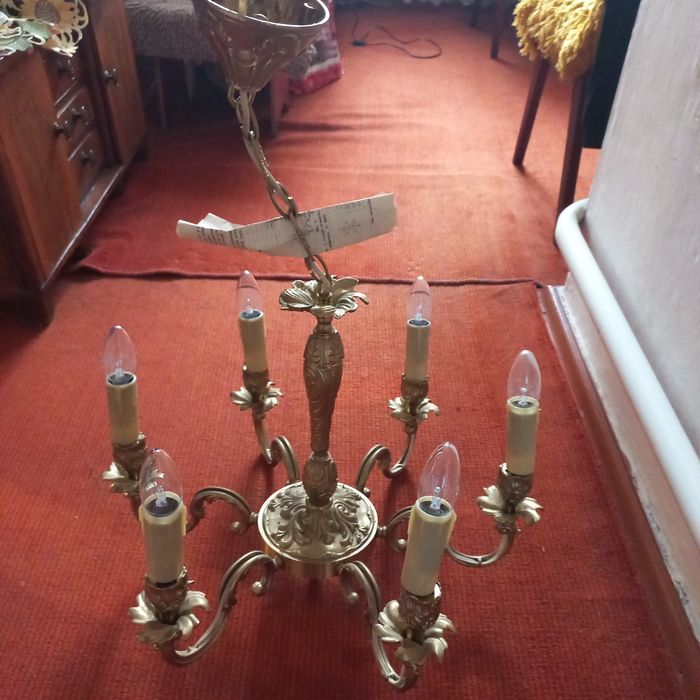 Люстра-підсвічник