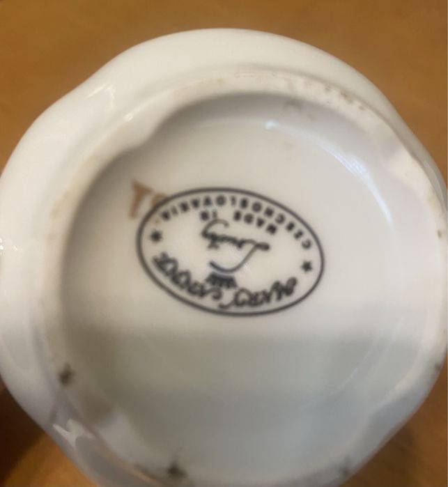 Антикварний вінтажний чайно- кавовий сервіз