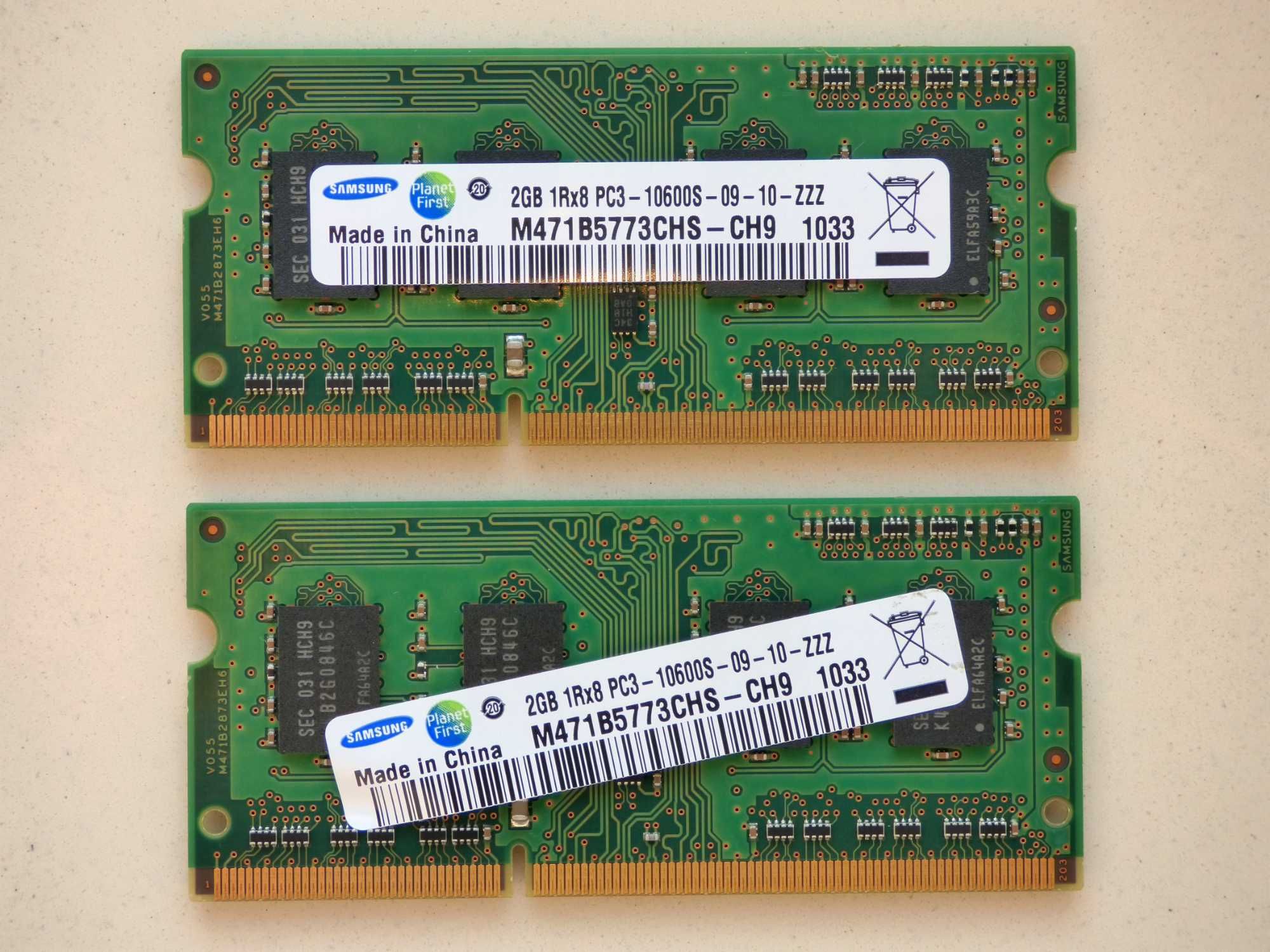pamięć DDR3 SO-DIMM SAMSUNG 2x2GB/1333MHz/CL9 (4GB)
