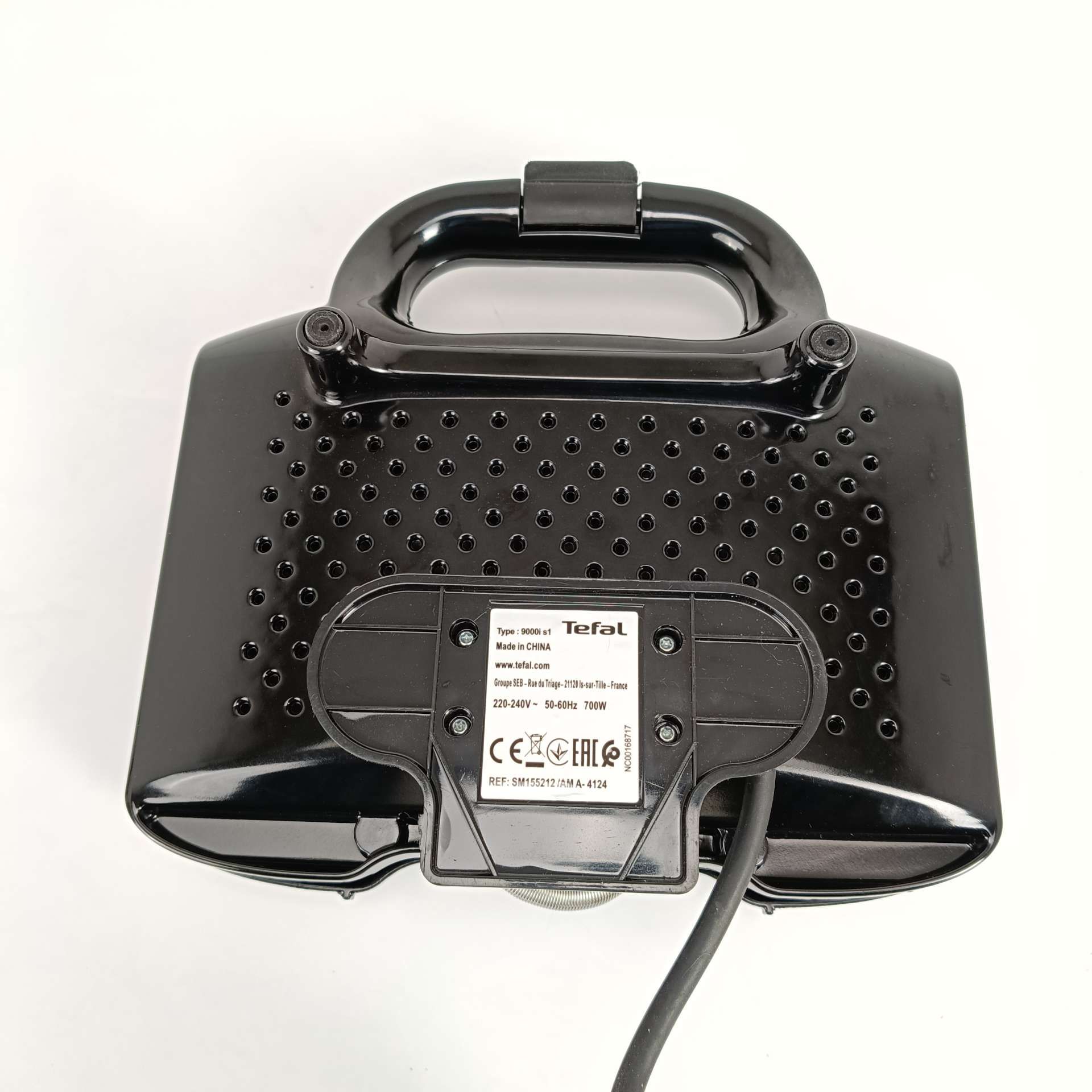 TEFAL SM155T Ultracompact Opiekacz do Kanapek, wskaźniki świetlne
