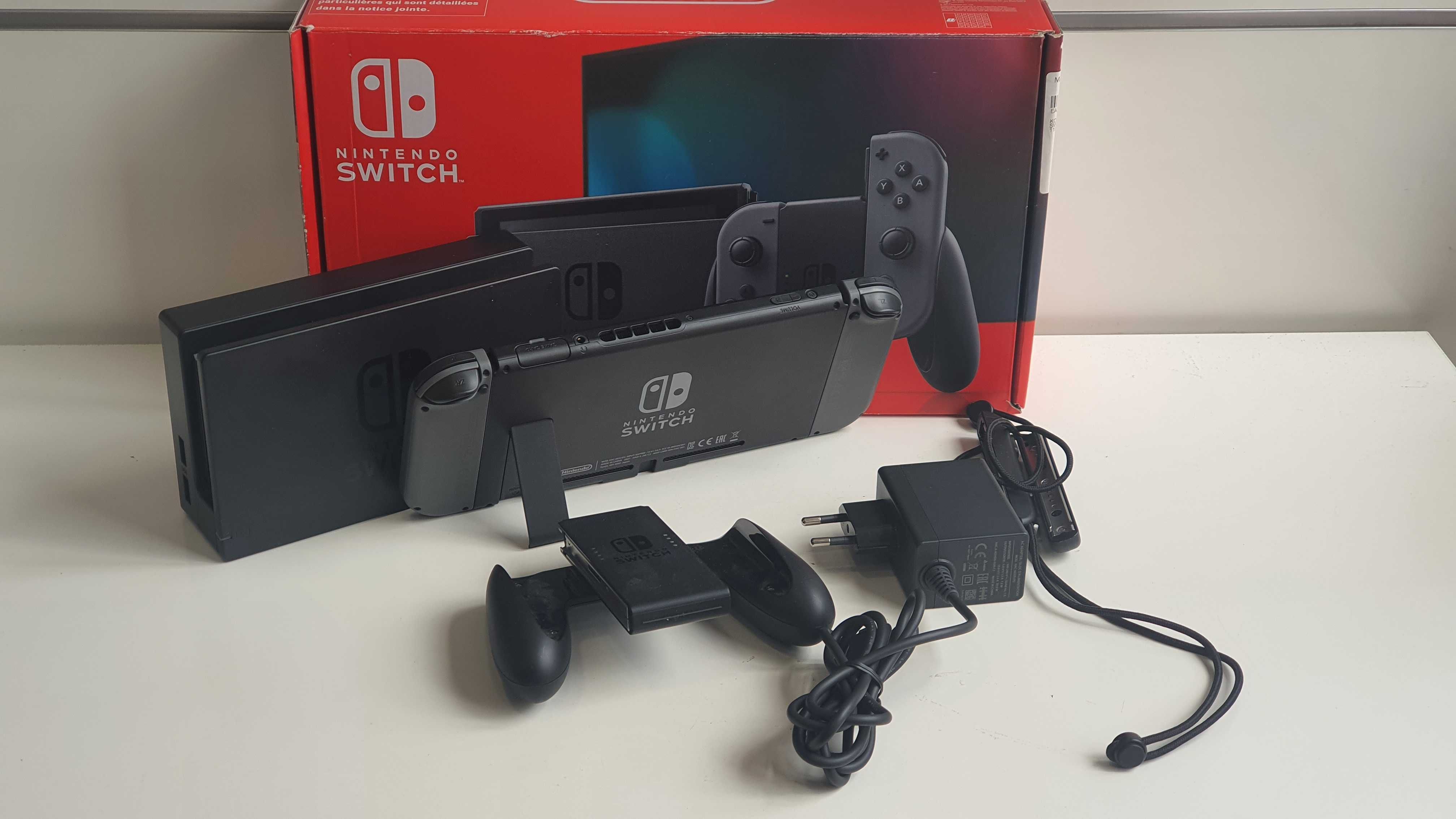 GWARANCJA Nintendo SWITCH Szara + Dock Sklep Zamiana