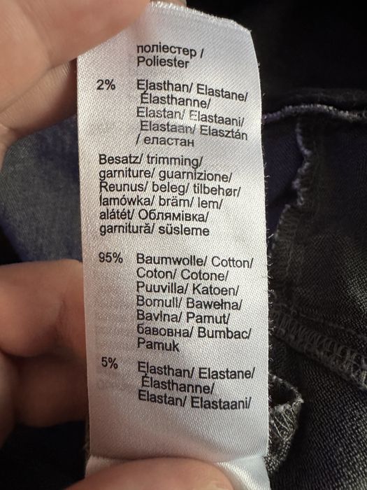 Spodnie jeansy ciążowe 46