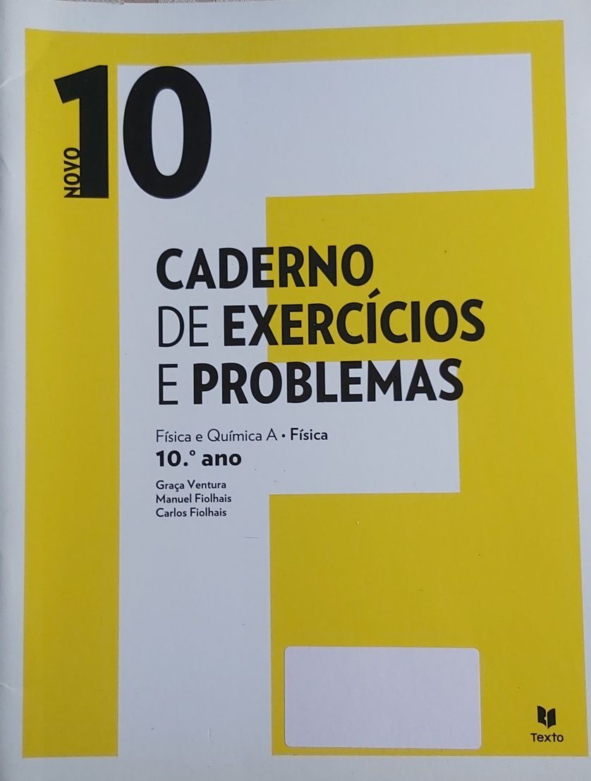 Caderno exercícios e problemas - Física 10 ano