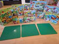 Lego duplo (8  zestawów)+ 3 płytki konstrukcyjne