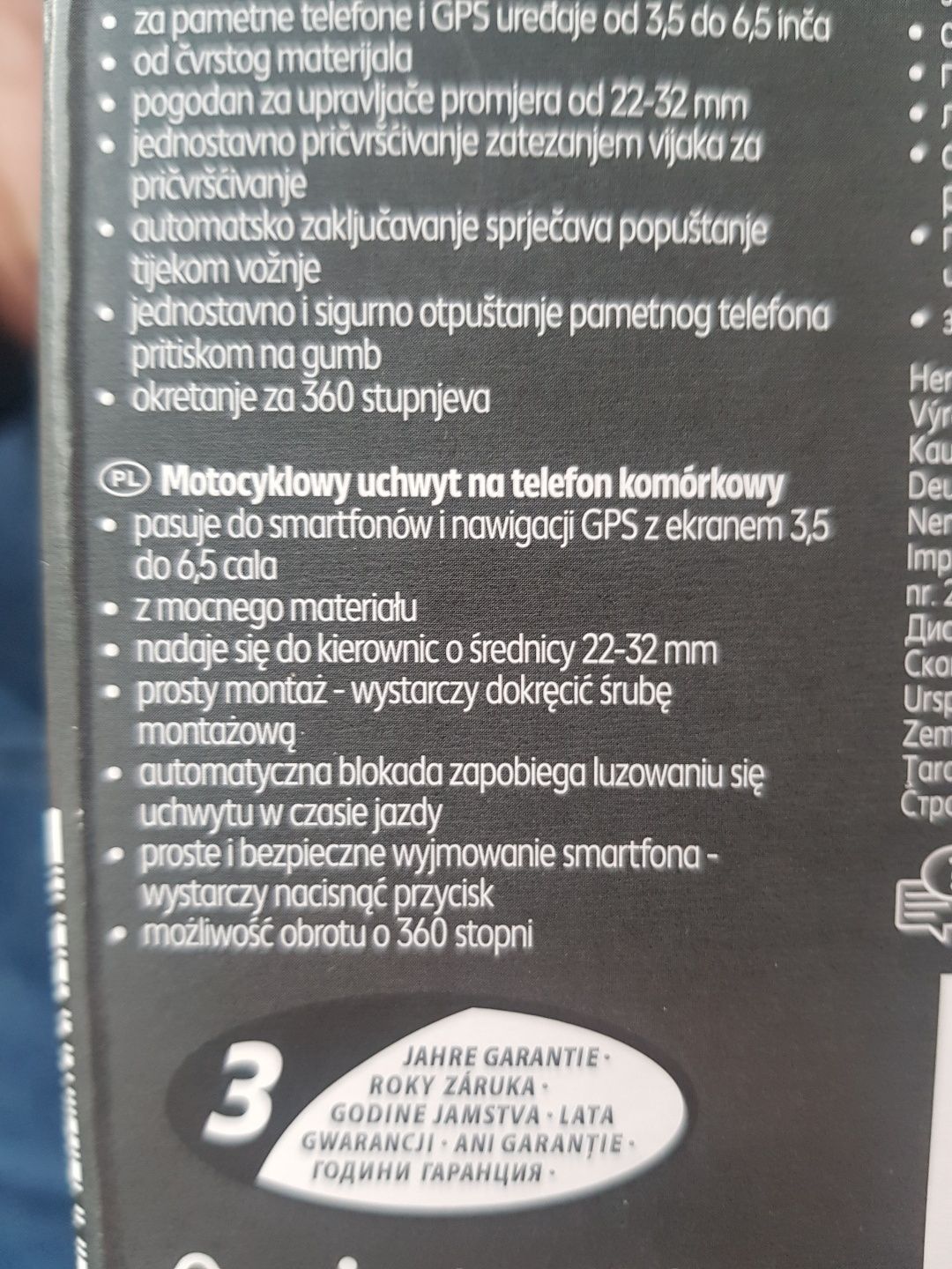 Nowy uchwyt rowerowy / motocyklowy na telefon