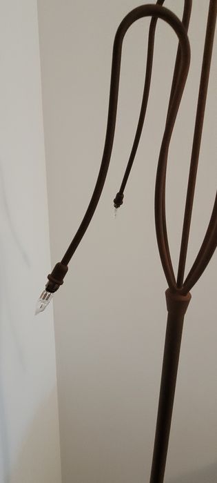 Lampa stojąca retro