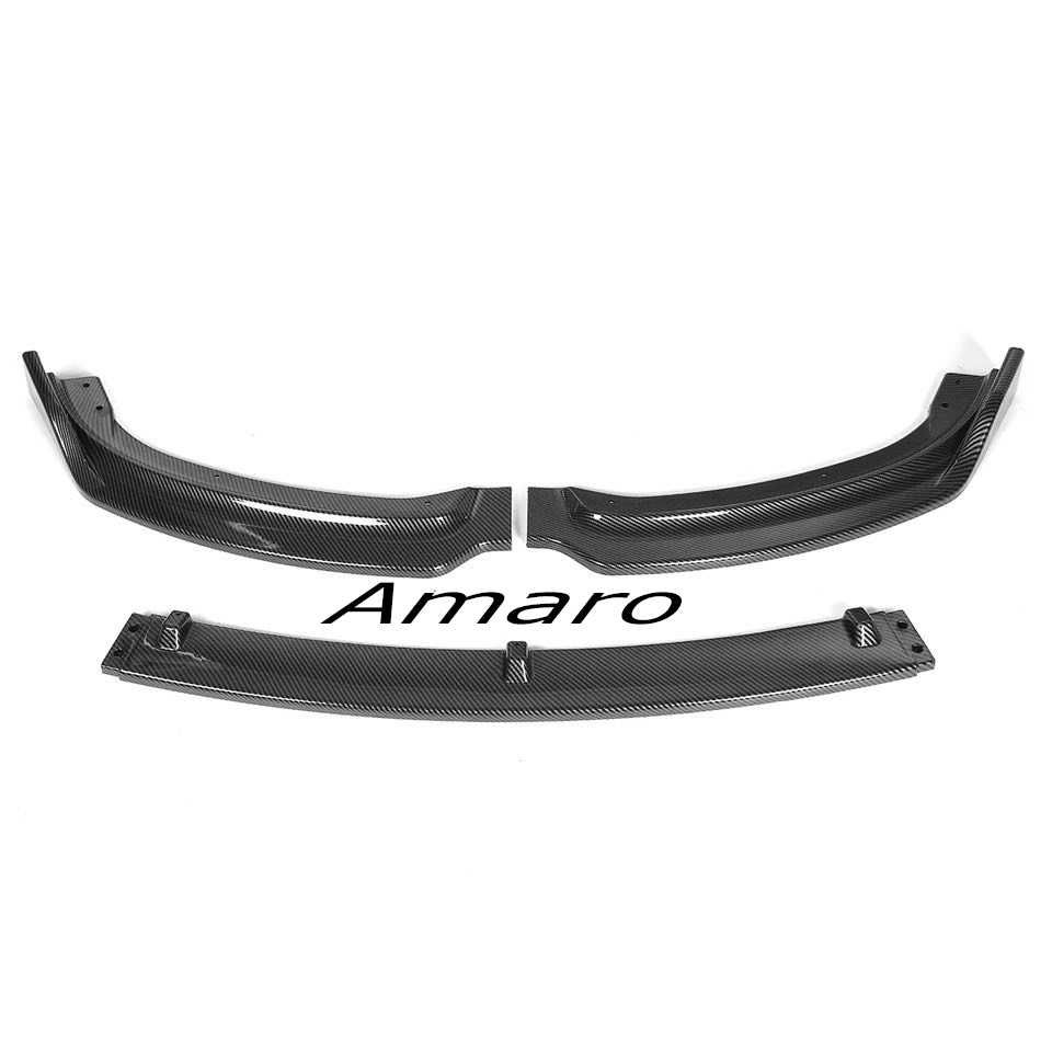 Lip/Spoiler Frontal em Look Carbono Glossy (BMW F30, F35)| NOVO