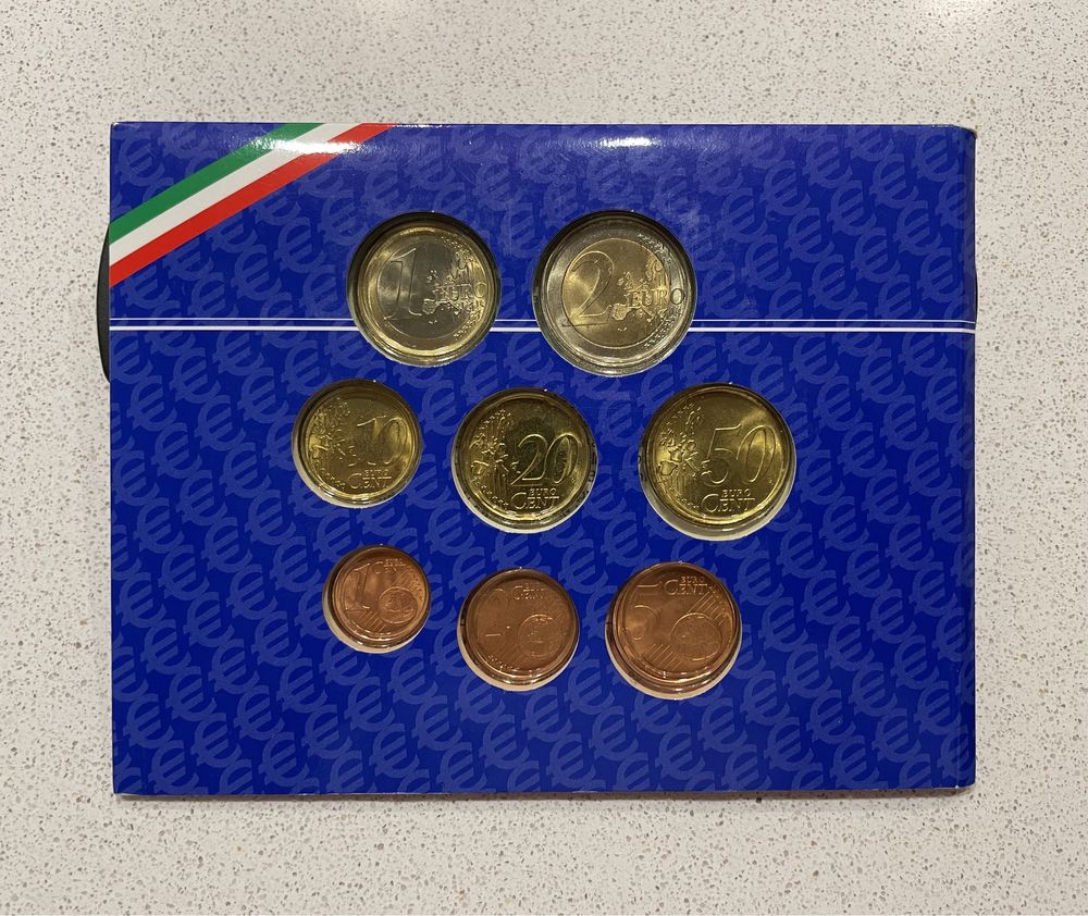 Conjunto moedas euro Itália - set coins