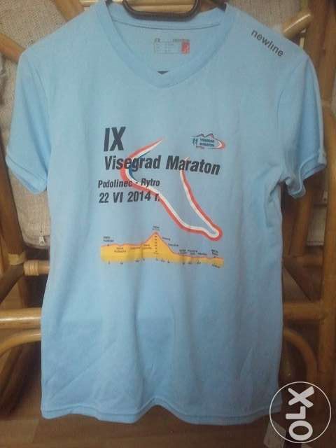 Koszulka biegowa dry-fit NEWLINE damska rozmiar M IX Visegrad Maraton