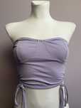 Lilowy crop top