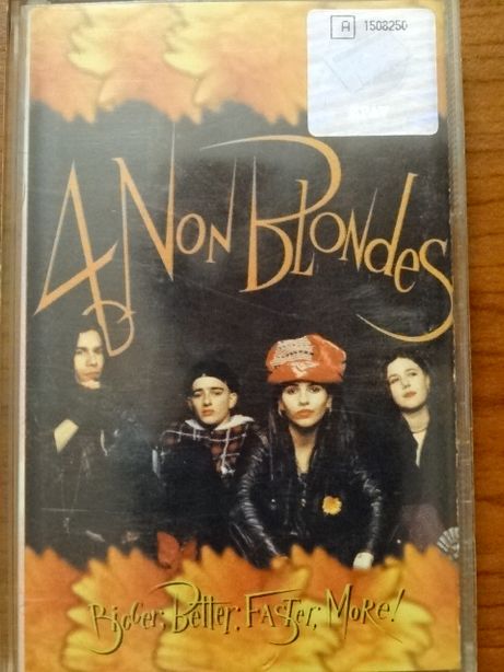 4 Non Blondes - Bigger, Better Faster, More! 1992 (kaseta)