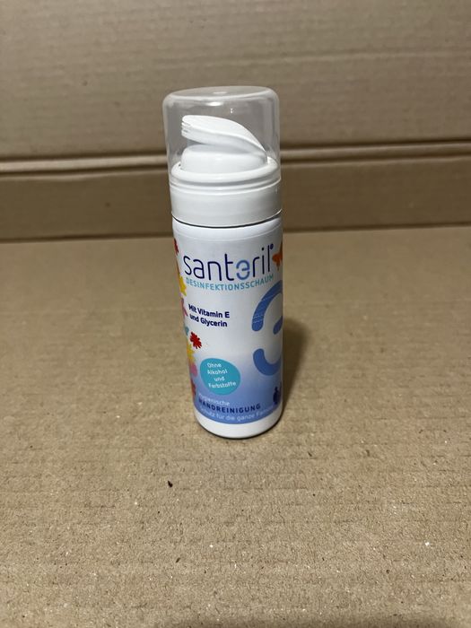 Антисептик для рук Піна-аерозоль для дезінфекції рук Santeril 50мл