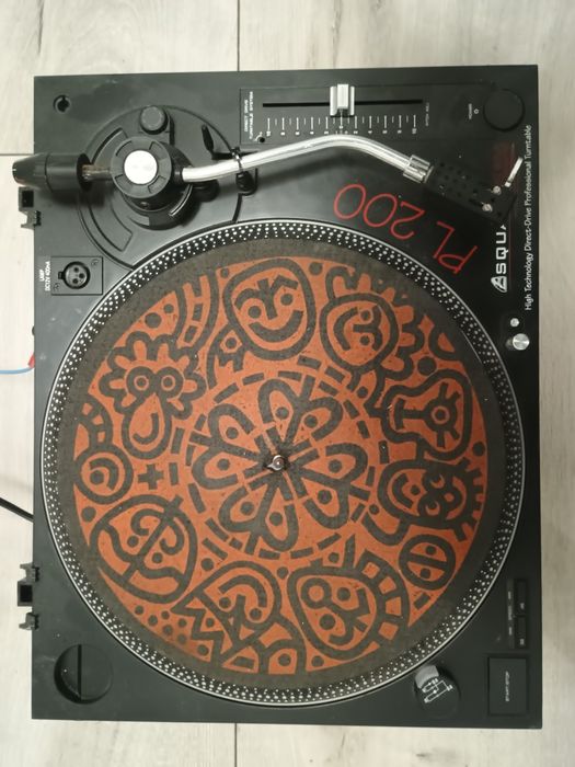 Gramofon DJ dj-ski SQUALE PL-200 direct-drive DD napęd bezpośredni