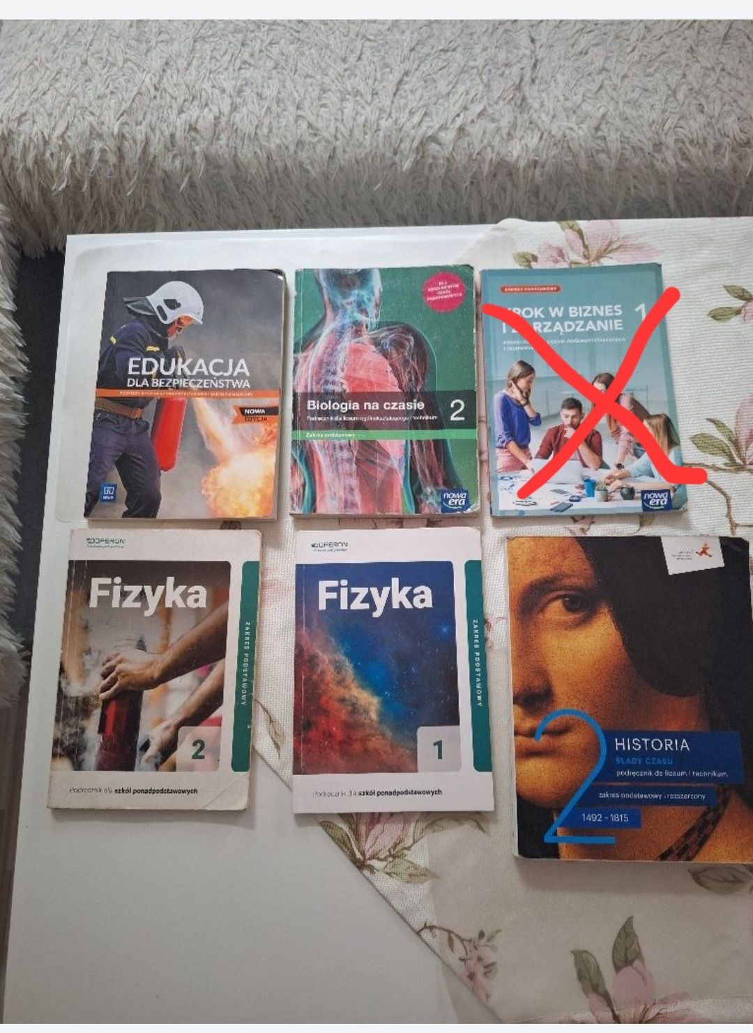 Podręczniki do liceum i technikum