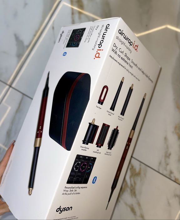 ОРИГІНАЛ Стайлер Дайсон запломбований / Dyson Airwrap i.d. Velvet Red