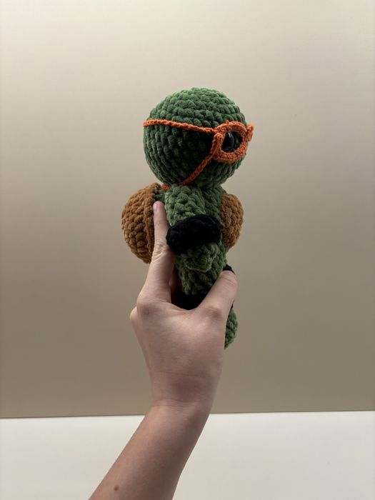 Zolw ninja na szydełku