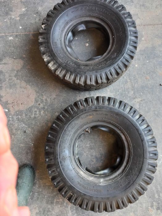 Sprzedam opony z dętkami 6,5x10 wózek widłowy.