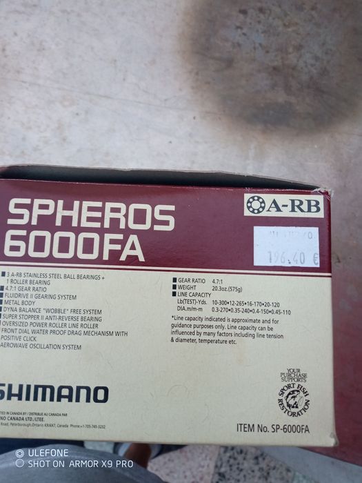 Carretos pesca marca shimano