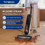 Tineco iFLOOR 5. Odkurzacz parowy na mokro i sucho