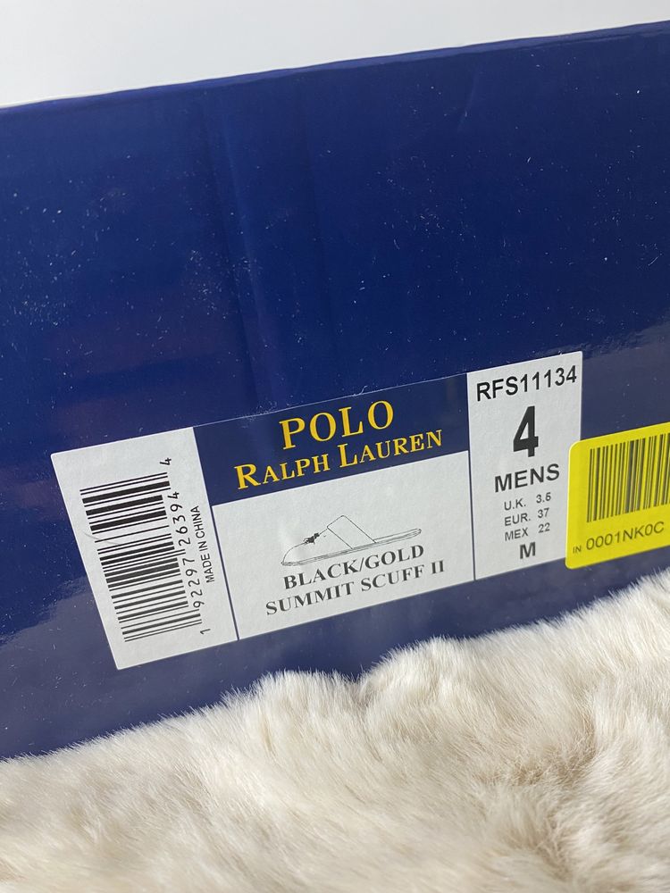 Kapcie marki Polo Ralph Lauren, 37 rozmiar