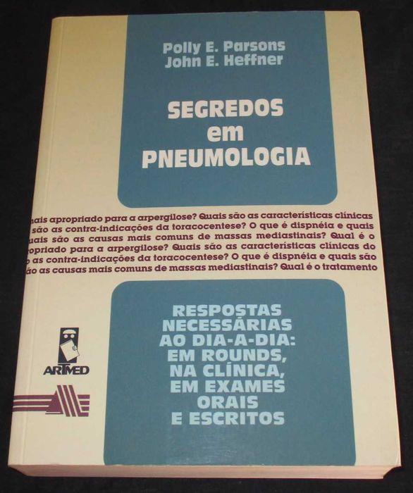 Livro Segredos em Pneumologia Polly Parsons John Heffner