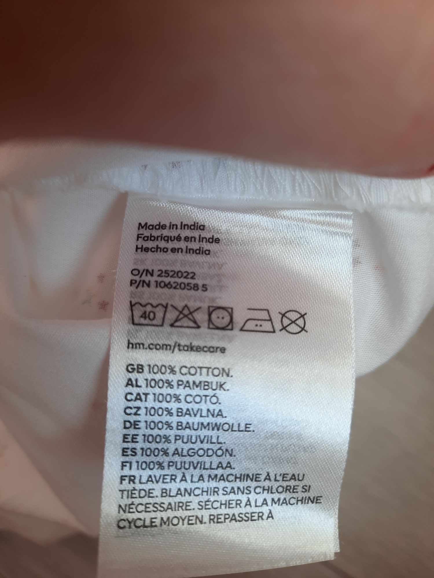 Komplet dla dziewczynki sukienka 62 H&M