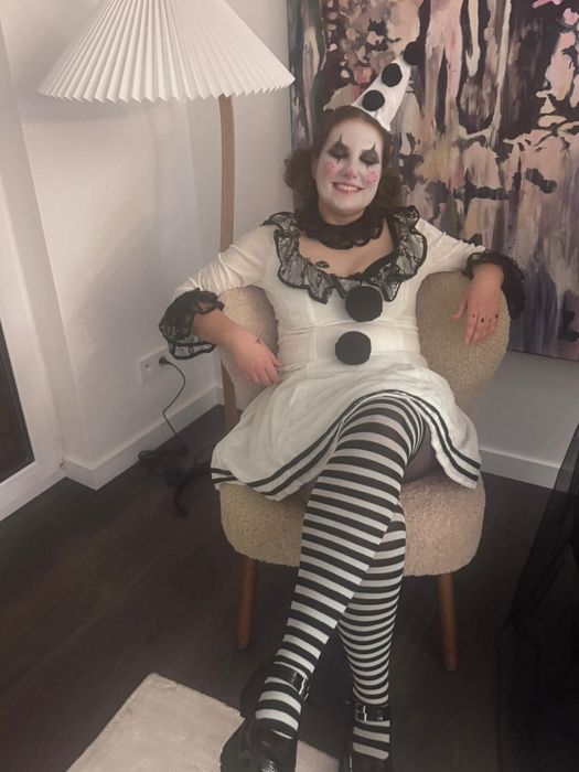 Strój Przebranie Pierrot dla kobiet L