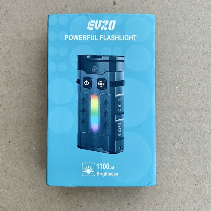 BORUiT EV20 EDC 1100 лм, з ультрафіолетом, фонарь, ліхтар