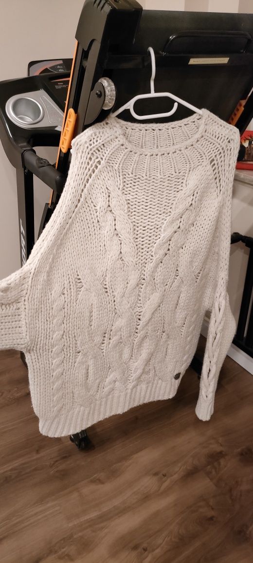 Sweter gruby i ciepły xxl