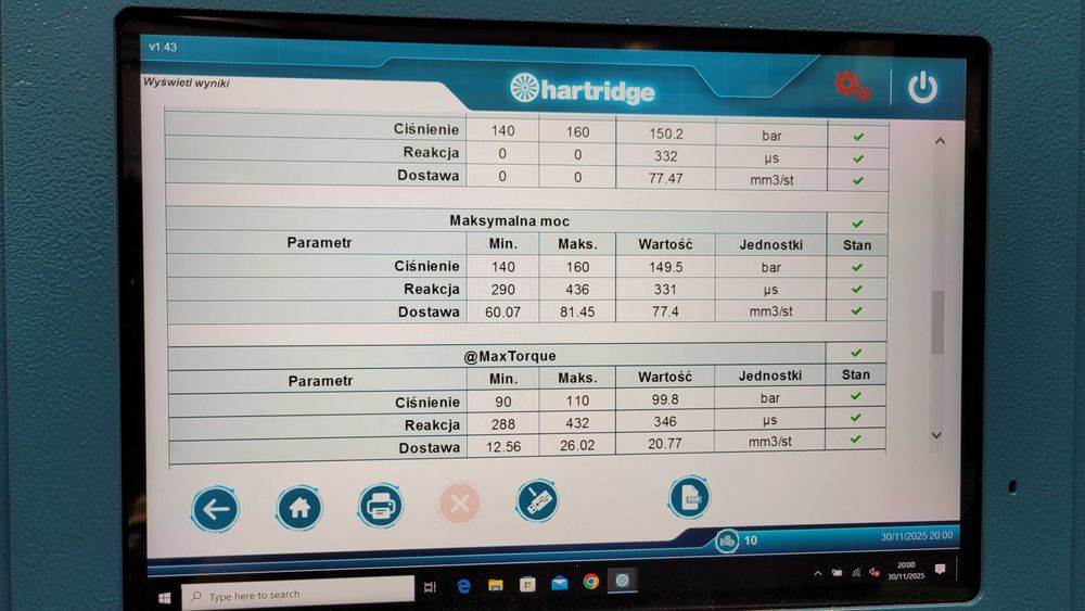 Stół Probierczy Excalibur GDI master do benzyny