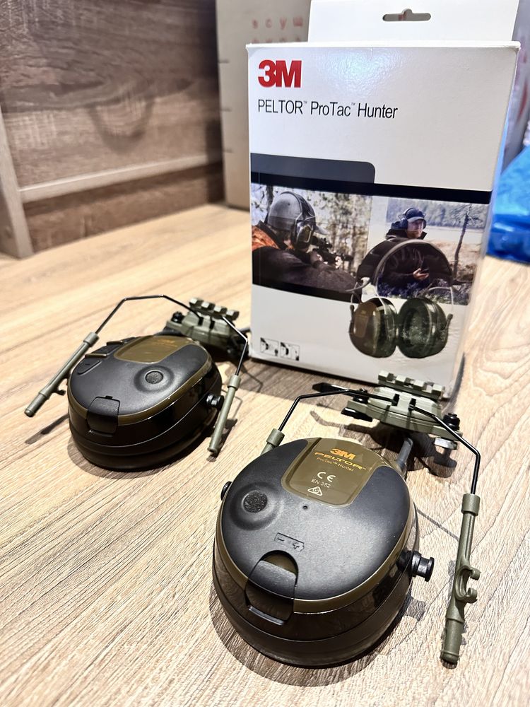 Активні навушники нові Peltor Hunter