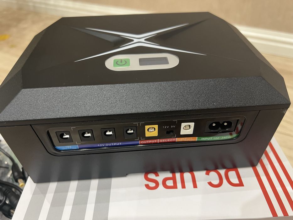 ДБЖ ,ИБП , упс UPS-100W для роутерів/PON, 9/12V*3, 48000мAh(8*6000MAh)