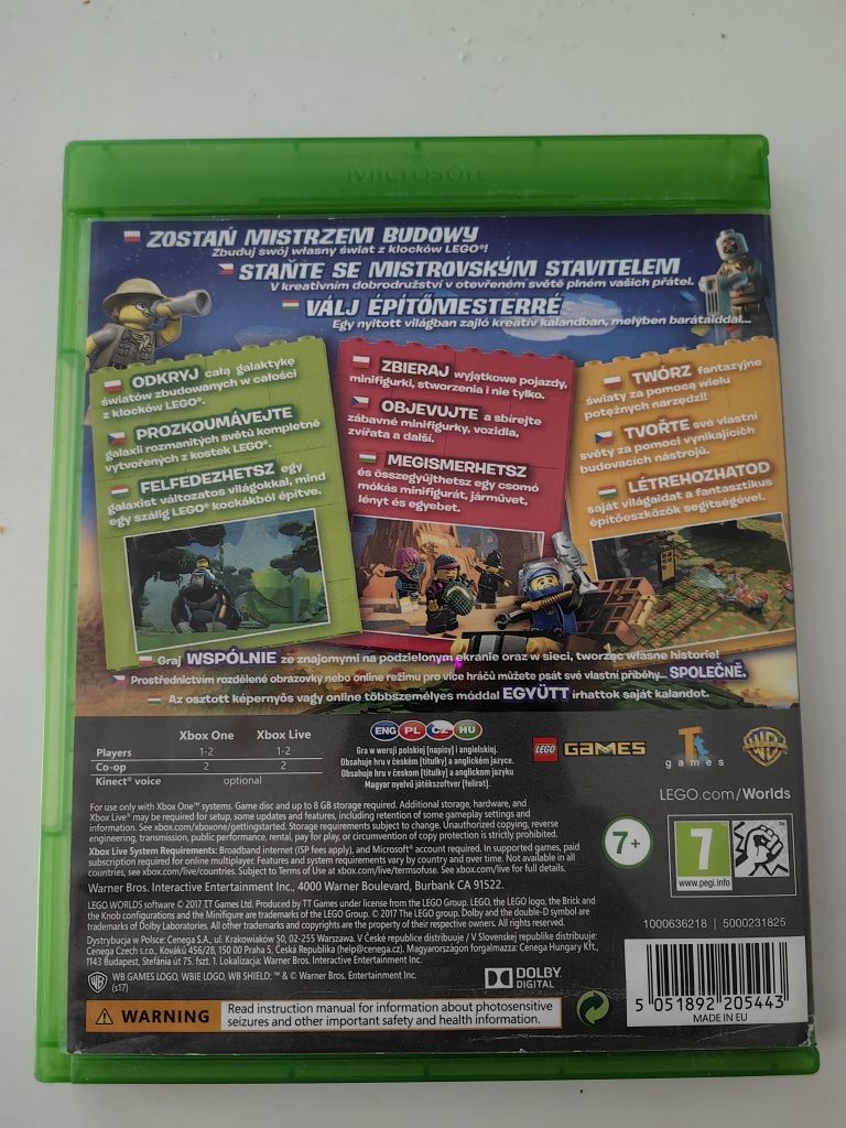 Gra Lego Worlds Xbox One.jak nowa.