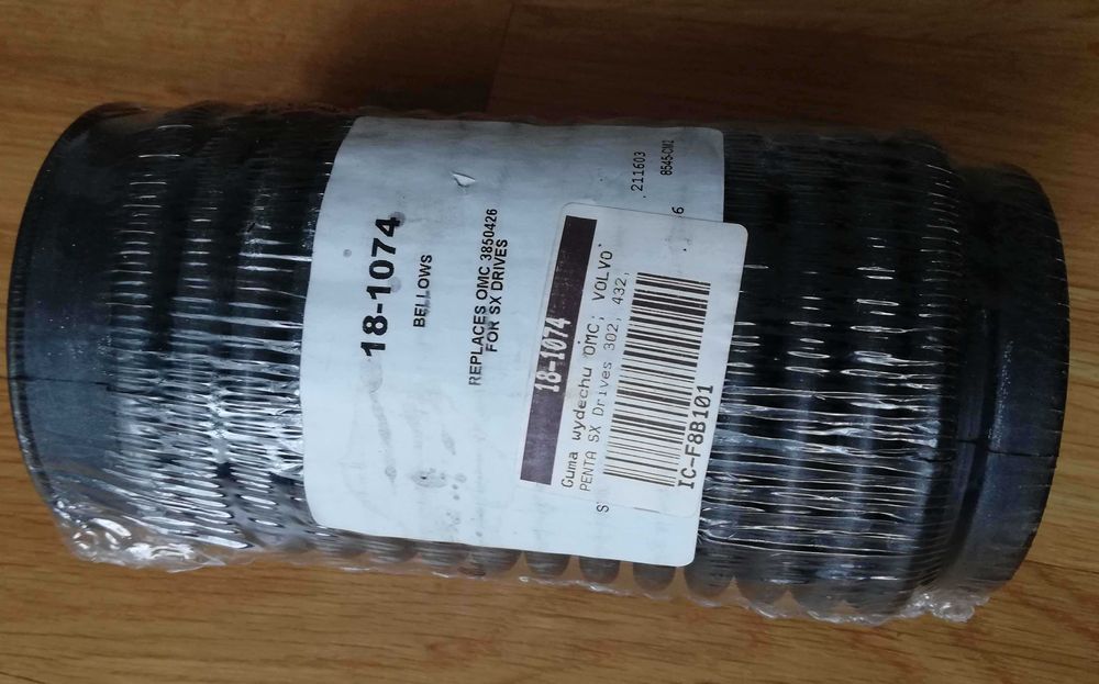 Guma wydechu VOLVO PENTA do łodzi SX drivers 302, 432