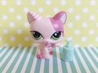 Littlest Pet Shop LPS unikatowy kot Kartuski #1856
