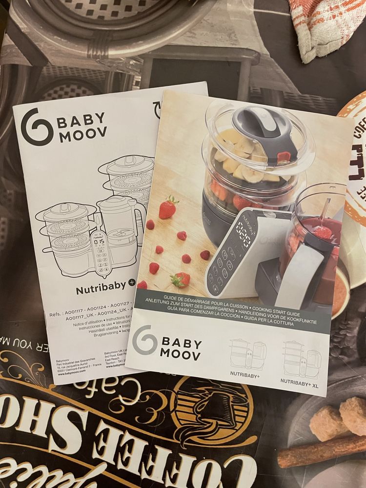 Блендер - пароварка Babymoov Nutribaby