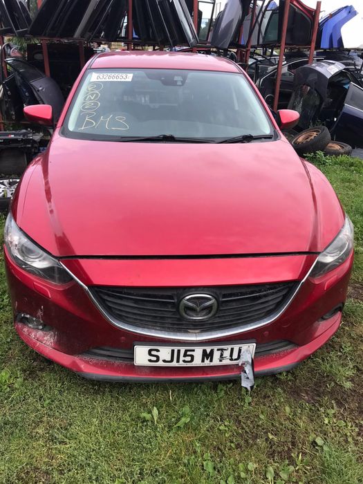 Мазда 6 GJ mazda 6 41V розборкa бамер крила капот фари двері стопи