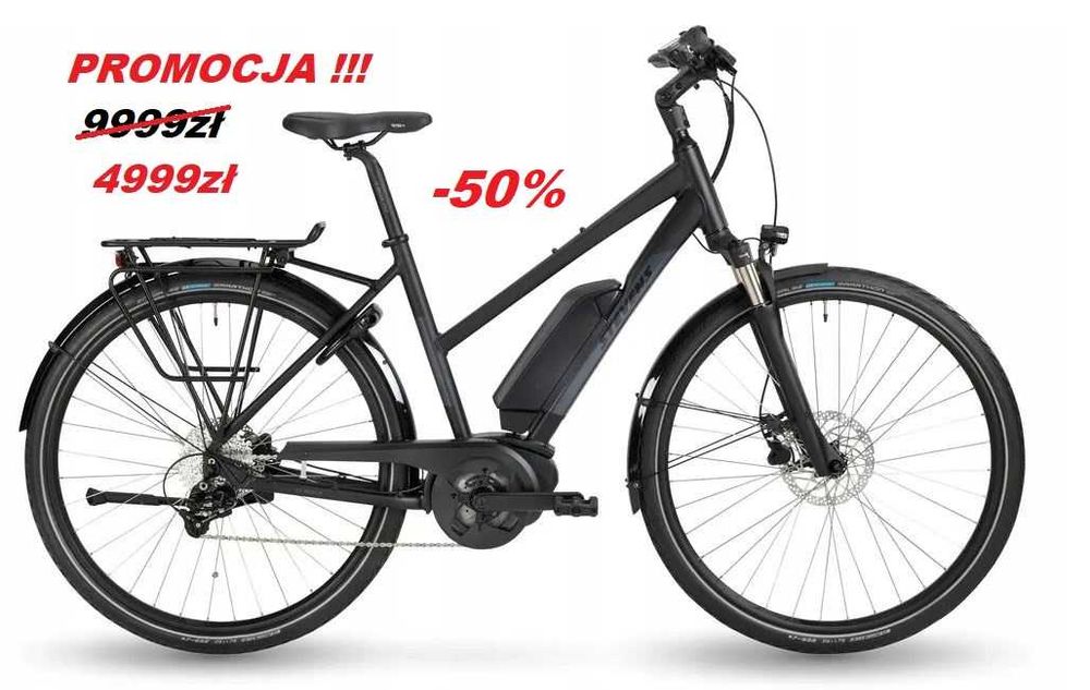 Rower elektryczny STEVENS E-MOLVENO LADY Rama 46 i 50  BOSCH Hydr.