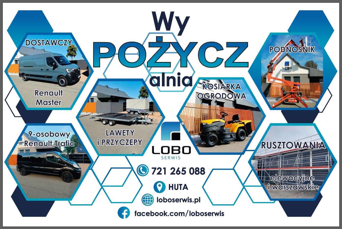 Podnośnik/Zwyżka/Wysięgnik/Podest/Pająk WYNAJEM nie rusztowanie