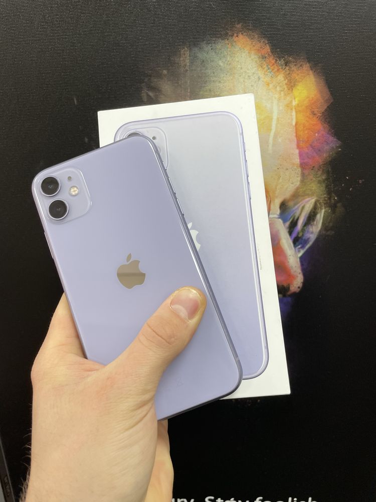 iPhone 11.128Gb Purple Never lock