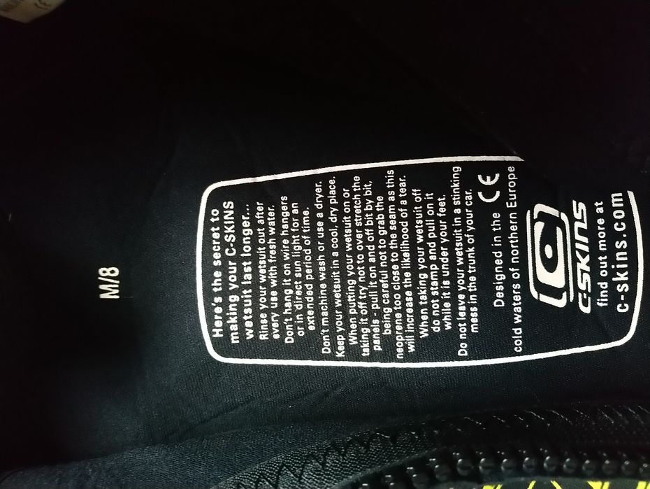 Гідрокостюм довгий C-skins на 8 років 2 мм неопрен