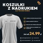 Nadruk na odzieży! Dla firm i osób prywatnych. Od 1 sztuki!
