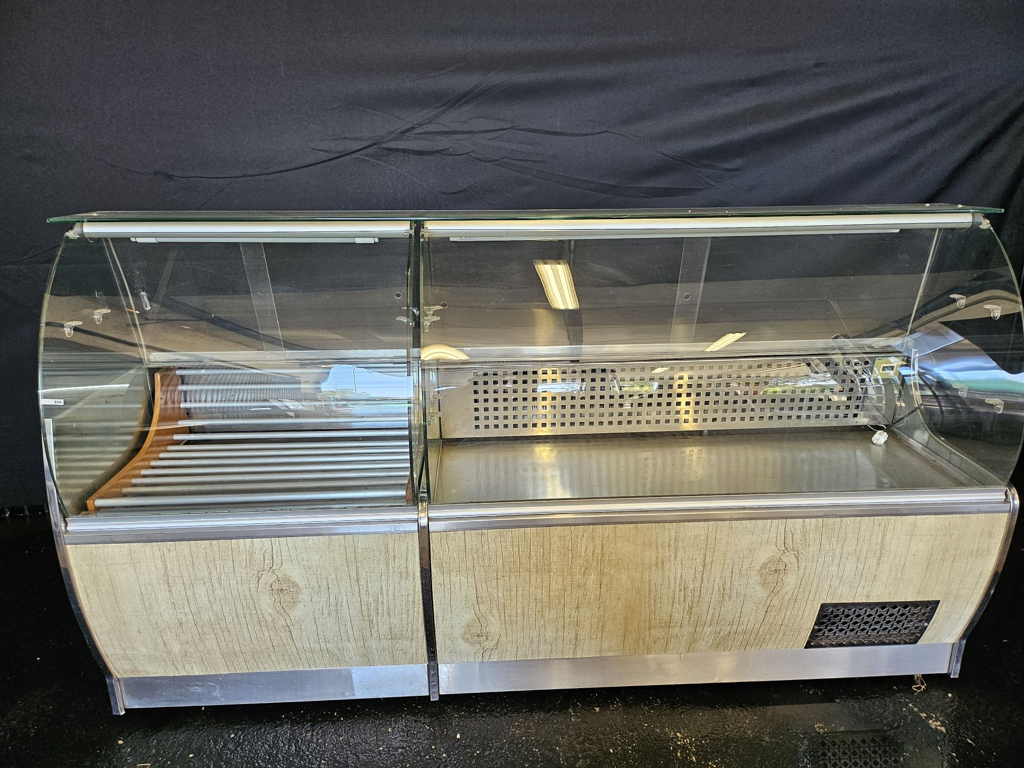 Vitrine refrigerada e para pão
