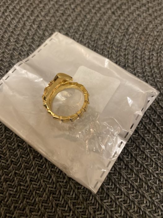 Кольцо змея  бижутерия