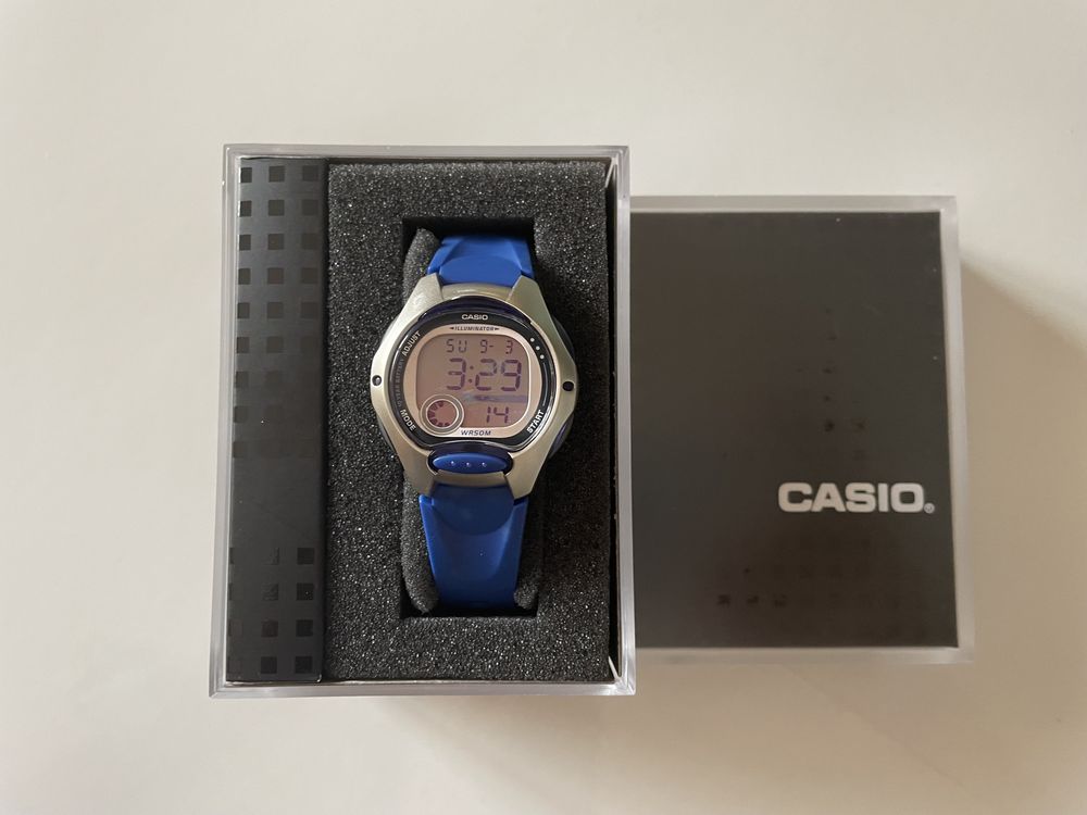 Relógio CASIO LW 200 azul