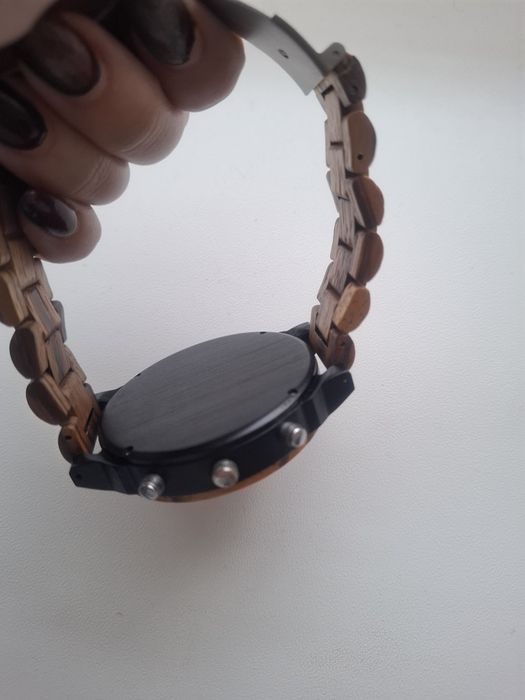 Nowy drewniany zegarek Wooden Watch