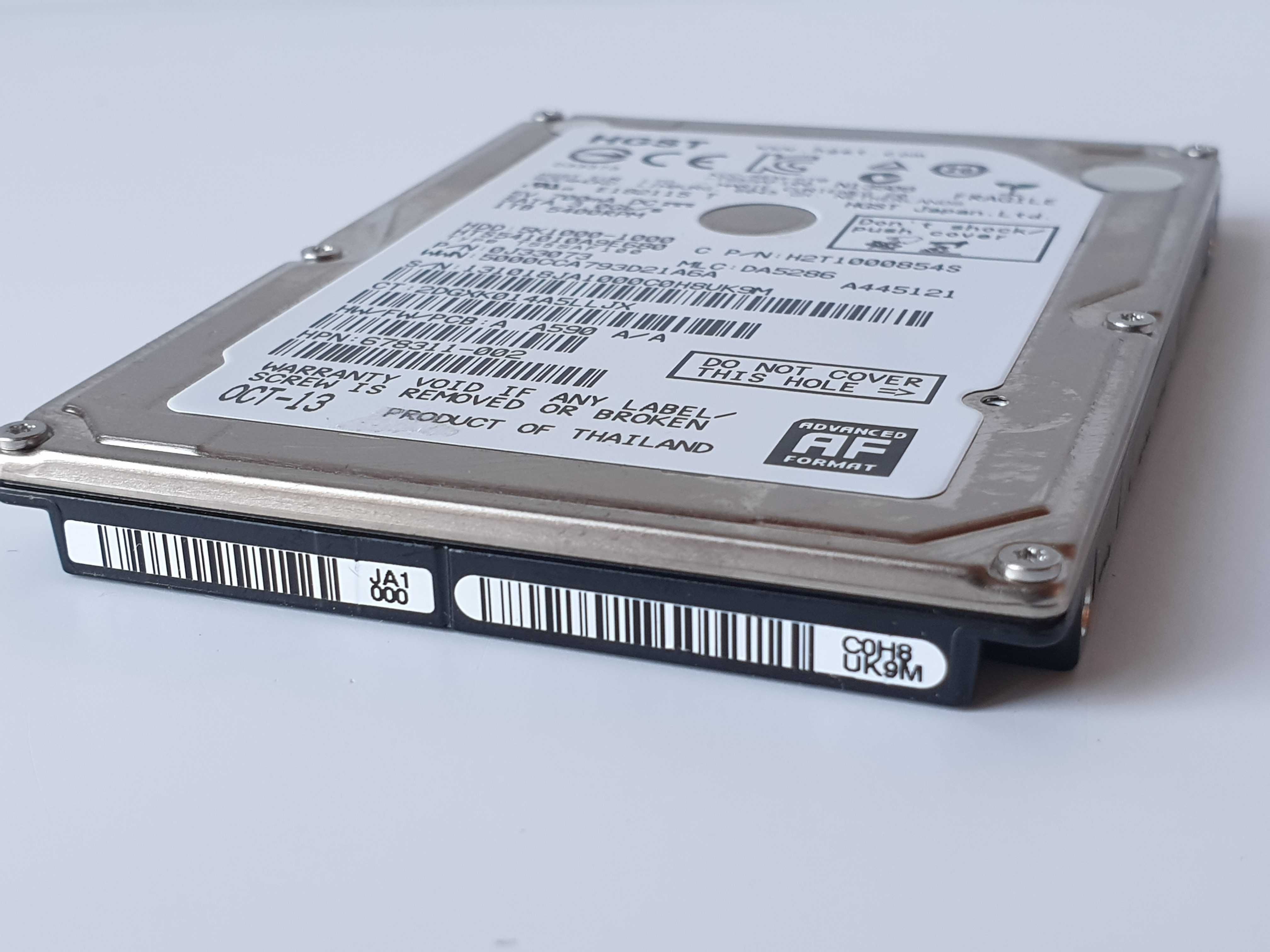 Жорсткий диск 1TB 2.5" HDD HGST HTS541010A9E680  1000,2 GB